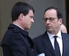 Manuel Valls et François Hollande, le jour des attentats.