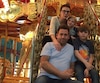 Jonathan Collin, sa femme Kathy Gaudreault, et leurs deux enfants Zoé et William ont passé le dernier week-end avant le début des traitements de chimiothérapie en famille, à Québec. Un cadeau que leur a offert une femme.