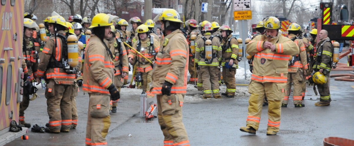 Incendie dans un immeuble résidentiel de Verdun - Le Journal de Montréal