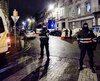Des policiers bloquaient la rue où deux jihadistes présumés ont été tués lors d'une opération antiterroriste à Verviers, en Belgique, le 15 janvier 2015.